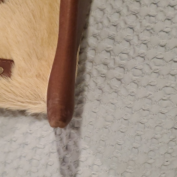 Sutisana natural leather cow hide tote bag - Picture 3 of 7